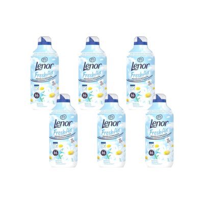 Płyn do płukania LENOR Fresh Air Effect Sensitive 6 x 1204 ml