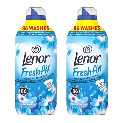Płyn do płukania LENOR Fresh Air Effect Fresh Wind 2 x 1204 ml
