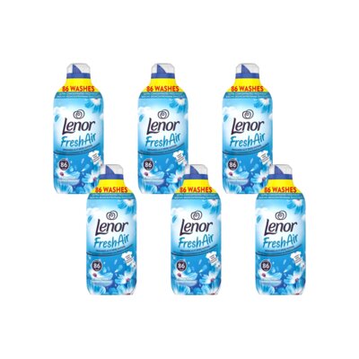 Płyn do płukania LENOR Fresh Air Effect Fresh Wind 6 x 1204 ml