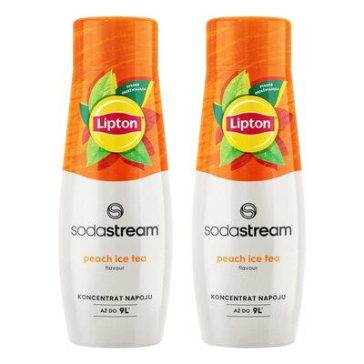 Syrop do saturatorów SODASTREAM Lipton Ice Tea Brzoskwinia 2 x 440 ml
