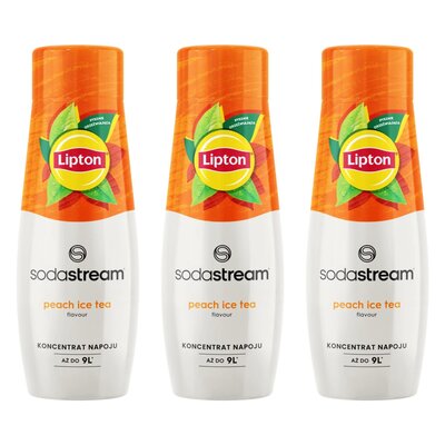 Syrop do saturatorów SODASTREAM Lipton Ice Tea Brzoskwinia 3 x 440 ml