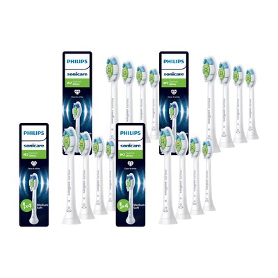 Oryginalne końcówki Philips Sonicare W2 HX6064/87 Średnio miękkie włókna (16 szt.) (Wybielające)