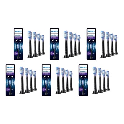 Oryginalne końcówki Philips Sonicare G3 HX9054/88 Miękkie włókna (24 szt.) (Zdrowsze dziąsła)