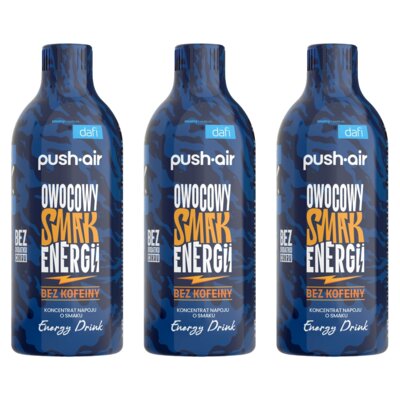 Syrop do saturatorów DAFI Energetic 3 x 500 ml