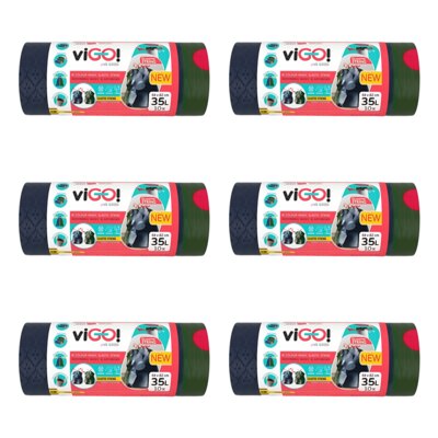 Worki na śmieci VIGO Magic 35L (60 sztuk)