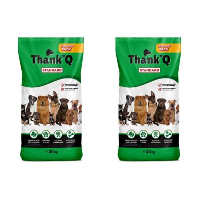 Karma dla psa THANKQ Standard Wołowina 2 x 20 kg