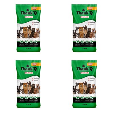 Karma dla psa THANKQ Standard Wołowina 4 x 20 kg