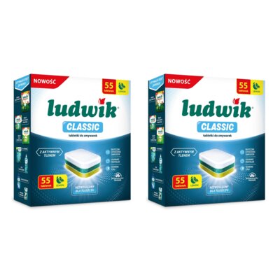 Tabletki do zmywarek LUDWIK Classic 110 szt.