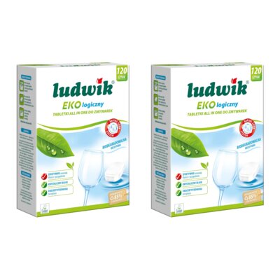 Tabletki do zmywarek LUDWIK All in One Ekologiczne 240 szt.