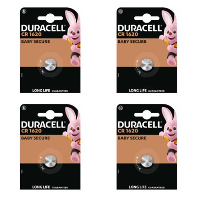Bateria CR1620 DURACELL Long Life (4 szt.)