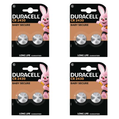 Baterie CR2430 DURACELL (8 szt.)