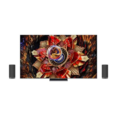 Telewizor TCL 65C9K 65" QD-Mini LED 4K 144Hz + Zestaw Stereo TCL Z100E (2szt.) CZ+CZ Google TV Dolby Vision IQ Dolby Atmos HDMI 2.1