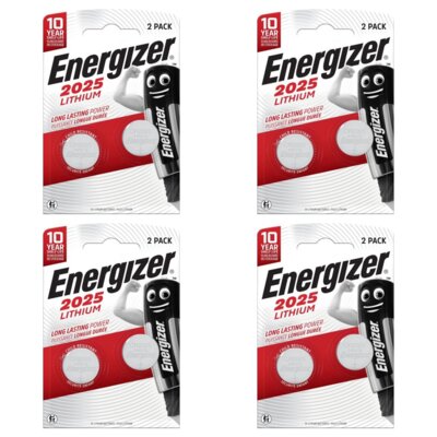 Baterie CR2025 ENERGIZER (8 szt.)