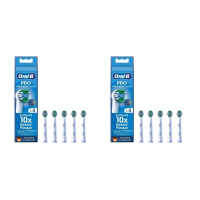 Oryginalna końcówka szczoteczki ORAL-B Pro Precision Clean (10 szt.) (Precyzyjne czyszczenie)