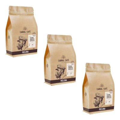 Kawa mielona CABRAL CAFE Fazenda Ambiental Fortaleza 3 x 0.25 kg (Rzemieślnicza)