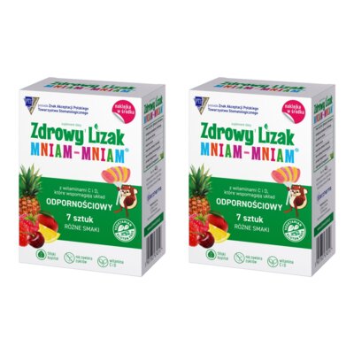 Lizak MNIAM-MNIAM (14 szt.) + Naklejki