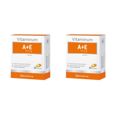 Witamina A+E STARPHARMA Strong (2 x 30 kapsułek)