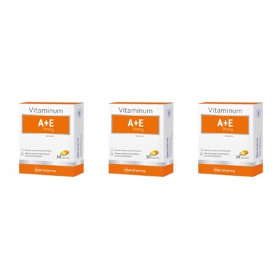 Witamina A+E STARPHARMA Strong (3 x 30 kapsułek)