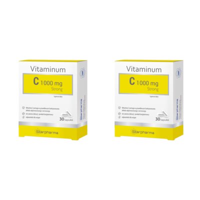 Witamina C STARPHARMA 1000 Strong (2 x 30 kapsułek)