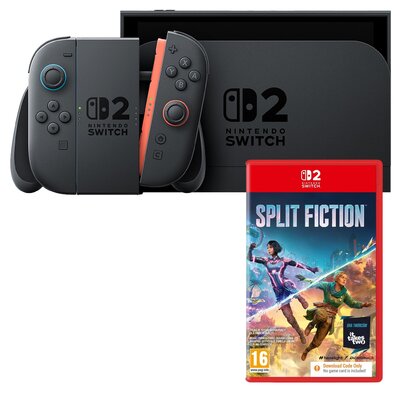 Konsola NINTENDO Switch 2 Czarny + Split Fiction Gra NINTENO SWITCH 2