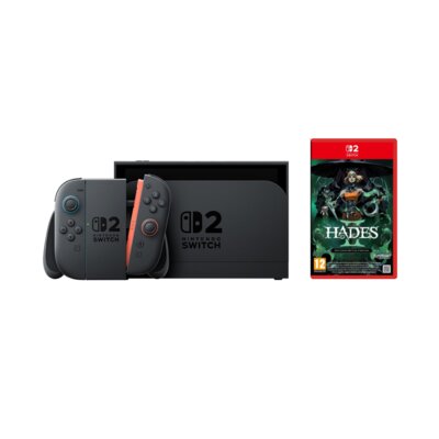 Konsola NINTENDO Switch 2 Czarny + Hades II Gra NINTENDO SWITCH 2