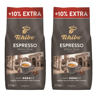 Kawa ziarnista TCHIBO Espresso Milano Style 2 x 1.1 kg
