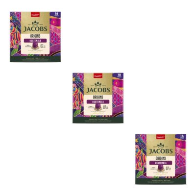 Kapsułki JACOBS Origins Guatemala do ekspresu Nespresso (54 szt.)