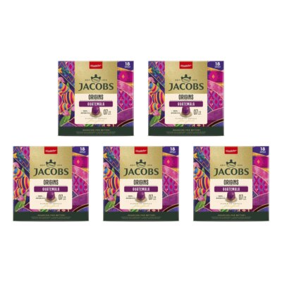 Kapsułki JACOBS Origins Guatemala do ekspresu Nespresso (90 szt.)