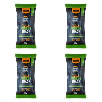 Przysmak dla psa PRIMAL SPIRIT Iberian Wild Forest 4 x 110 g