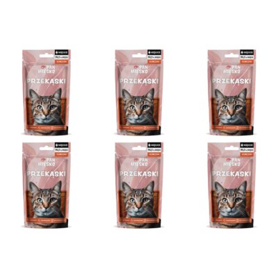Przysmak dla kota PAN MIĘSKO Przekąski Kurczak 6 x 50 g