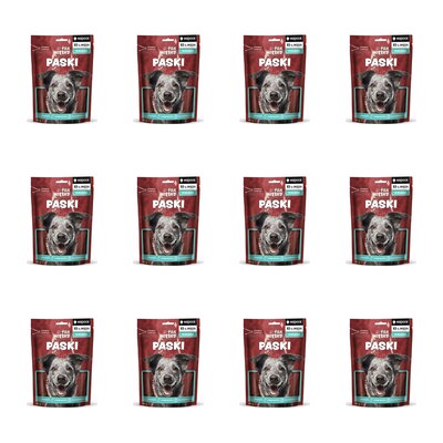 Przysmak dla psa PAN MIĘSKO Paski Kaczka 12 x 100 g