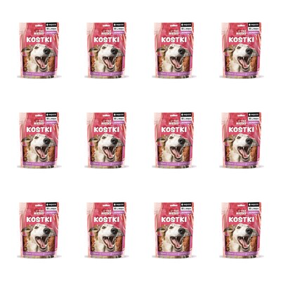 Przysmak dla psa PAN MIĘSKO Kostki Jagnięcina 12 x 100 g