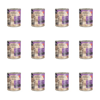 Karma dla psa WIEJSKA ZAGRODA Adult Leśne smaki Sarna z przepiórką 12 x 800 g