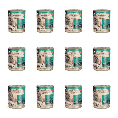 Karma dla psa WIEJSKA ZAGRODA Leśne smaki Jeleń z wieprzowiną 12 x 800 g