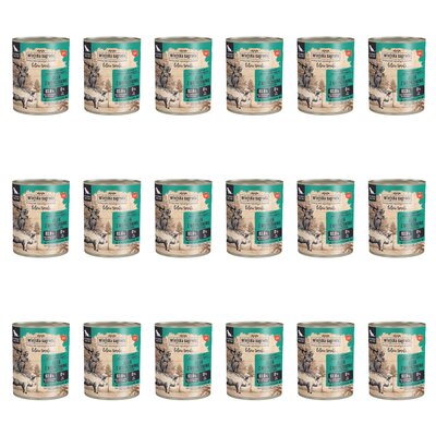 Karma dla psa WIEJSKA ZAGRODA Leśne smaki Jeleń z wieprzowiną 18 x 800 g