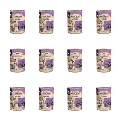 Karma dla psa WIEJSKA ZAGRODA Leśne smaki Sarna z przepiórką 12 x 400 g