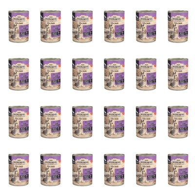 Karma dla psa WIEJSKA ZAGRODA Leśne smaki Sarna z przepiórką 24 x 400 g