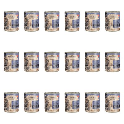 Karma dla psa WIEJSKA ZAGRODA Junior Leśne smaki Jeleń z przepiórką 18 x 800 g