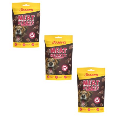 Przysmak dla psa JOSERA Meat Hearts Wołowina 3 x 70 g