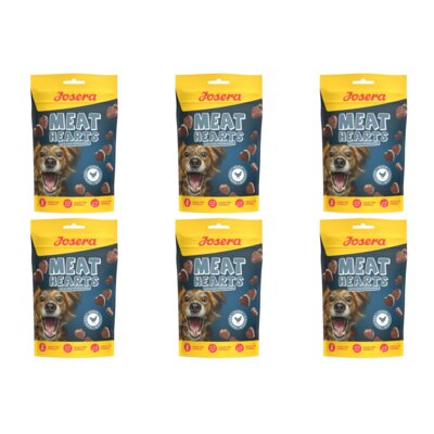 Przysmak dla psa JOSERA Meat Hearts Kurczak 6 x 70 g