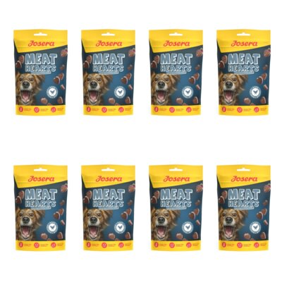 Przysmak dla psa JOSERA Meat Hearts Kurczak 8 x 70 g
