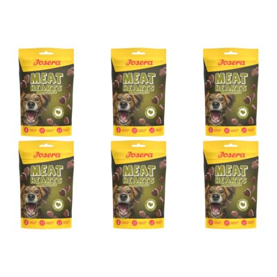 Przysmak dla psa JOSERA Meat Hearts Indyk 6 x 70 g