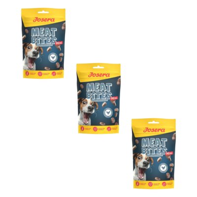 Przysmak dla psa JOSERA Meat Bites Mini Kurczak 3 x 70 g