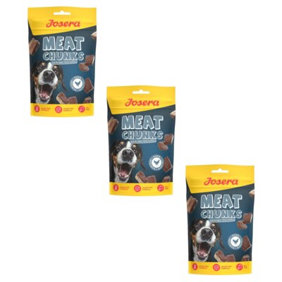 Przysmak dla psa JOSERA Meat Chunks Kurczak 3 x 70 g