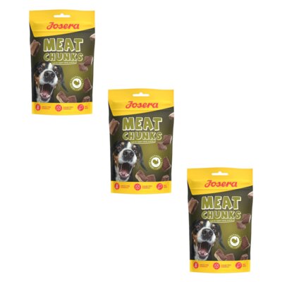 Przysmak dla psa JOSERA Meat Chunks Indyk 3 x 70 g