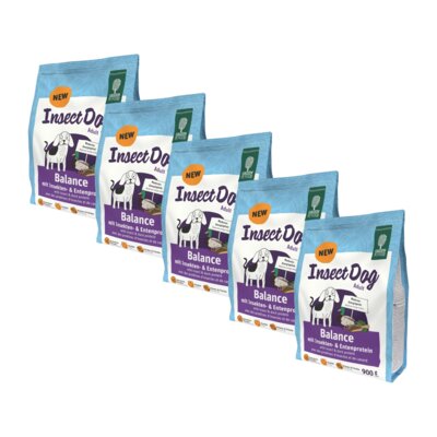 Karma dla psa GREEN PETFOOD InsectDog Balance Adult 5 x 900 g