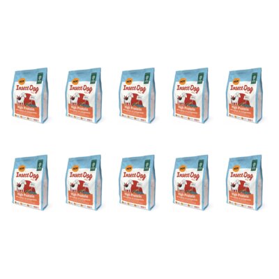 Karma dla psa GREEN PETFOOD InsectDog High Protein Adult 10 x 900 g
