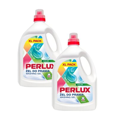 Żel do prania PERLUX Color XL Pack 2 x 3000 ml do kolorowych tkanin
