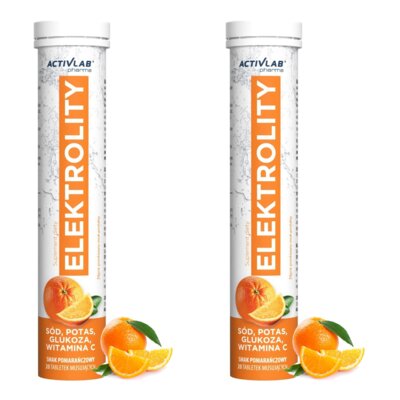 Elektrolity ACTIVLAB Pomarańczowy (40 tabletek)