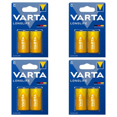 Baterie C LR14 VARTA Longlife (8 szt.)